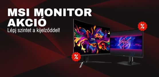 MSI Monitor Akció!