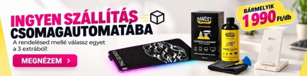 Ingyen szállítás csomagautomatába!