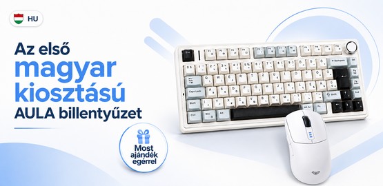 Az első magyar kiosztású AULA billentyűzet!