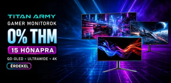 TITAN ARMY monitorok 0% THM-re!