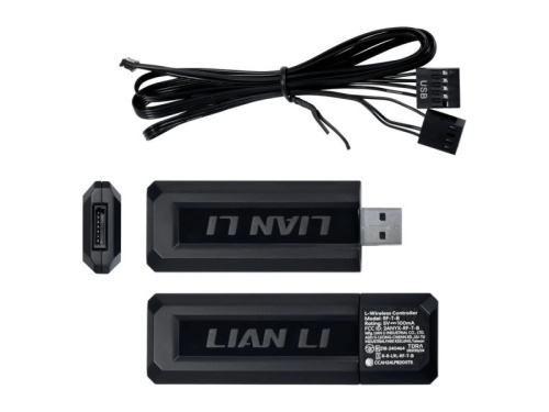 Lian Li UNI FAN SL-INF Wireless 120 Reverse 3-Pack - Fekete