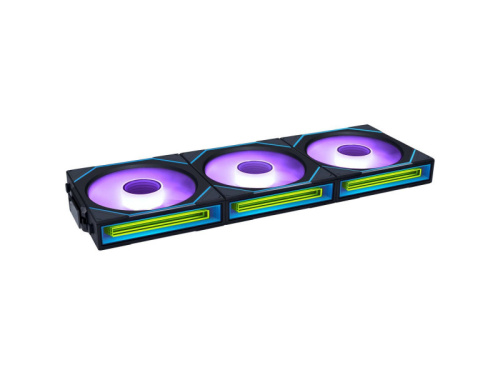 Lian Li UNI FAN SL-INF Wireless 120 Reverse 3-Pack - Fekete