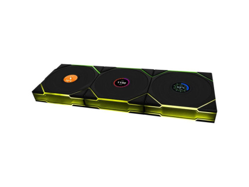 Lian Li UNI FAN TL LCD Wireless Reverse 120mm 3db-os Ventilátor