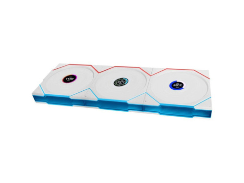 Lian Li UNI FAN TL-LCD Wireless 120mm 3db-os Ventilátor - Fehér
