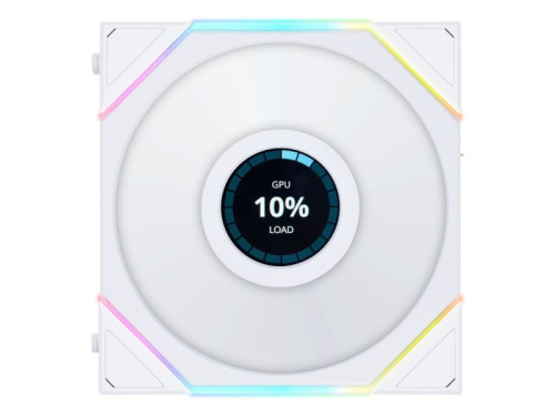 Lian Li UNI FAN TL LCD 120mm 3db-os szett - Fehér