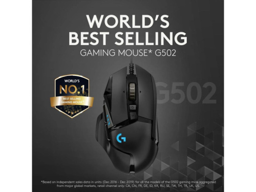 Logitech G502 Hero Gamer Egér