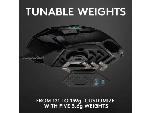 Logitech G502 Hero Gamer Egér