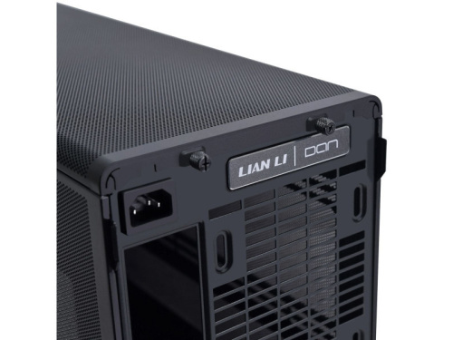 Lian Li DAN Cases A3-mATX Wood Edition Ház - Fekete