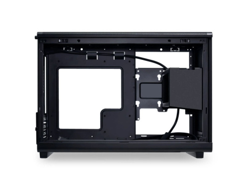 Lian Li DAN Cases A3-mATX Wood Edition Ház - Fekete