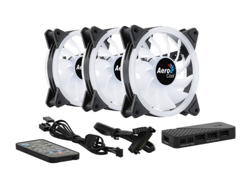 AeroCool Duo 12 Pro Ventilátor Szett