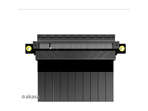 Akasa Riser Black XL 1m PCIe Riser Kábel