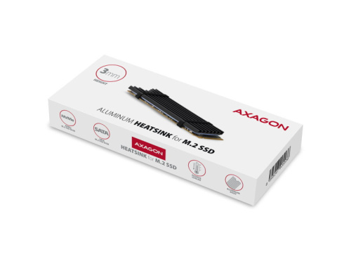 Axagon CLR-M2L3 M.2 SSD Hűtőborda