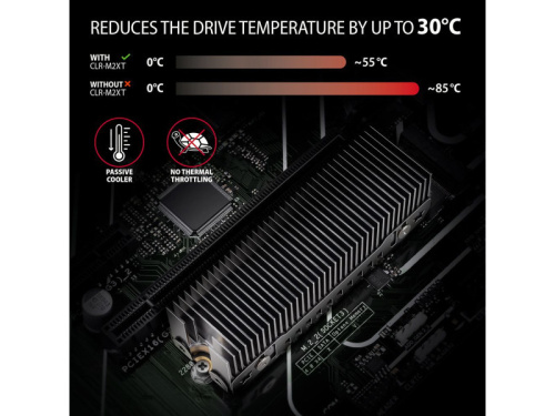 Axagon CLR-M2XT SSD Hűtő
