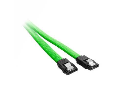 CableMod ModMesh SATA 3 Kábel 60cm - Világoszöld