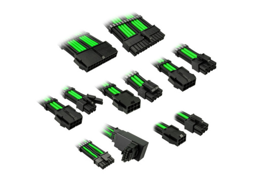 Kolink Core Pro Kábelhosszabbító Kit - Venom Green