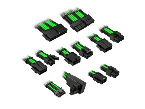 Kolink Core Pro Kábelhosszabbító Kit - Venom Green