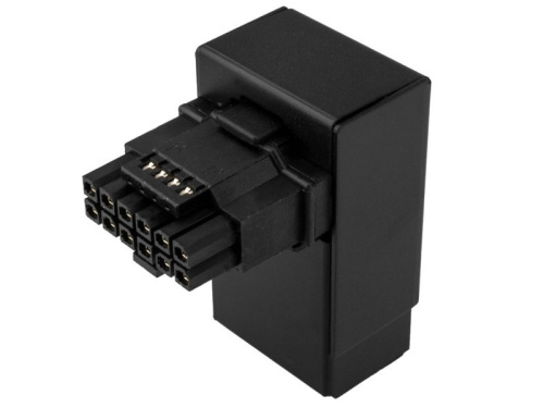 Kolink Core Pro 12V-2x6 90-fokos Adapter