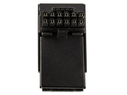 Kolink Core Pro 12V-2x6 90-fokos Adapter