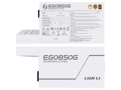 Lian Li EDGE GOLD 850W Tápegység