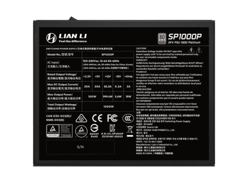 Lian Li SP1000P 1000W Tápegység