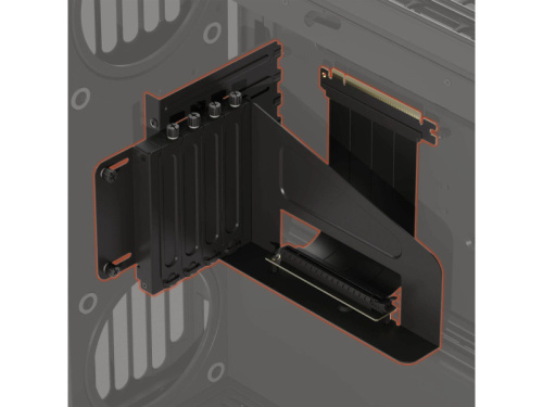 HAVN HS 420 Vertikális GPU Tartó - Fekete