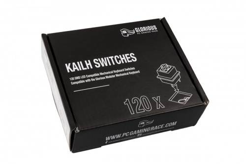 Glorious Kailh Box Black Switch (120db) - Mechanikus kapcsolók