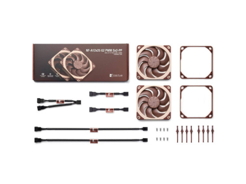 Noctua NF-A12x25 G2 PWM Sx2-PP Ventilátor szett