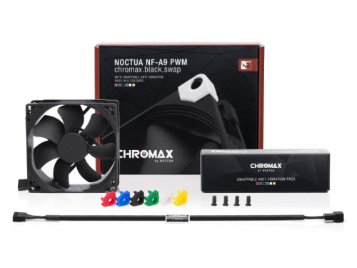Noctua NF-A9 PWM chromax.black.swap Ventilátor