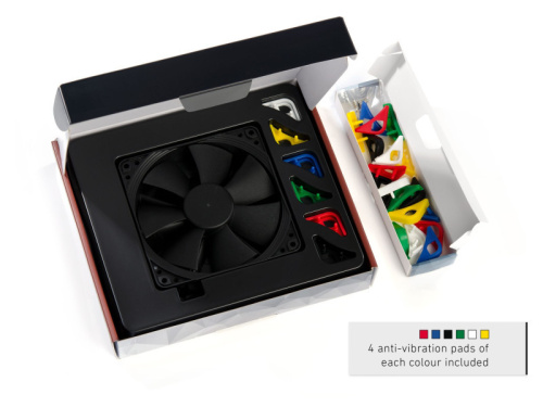 Noctua NF-F12 PWM chromax.black.swap Ventilátor