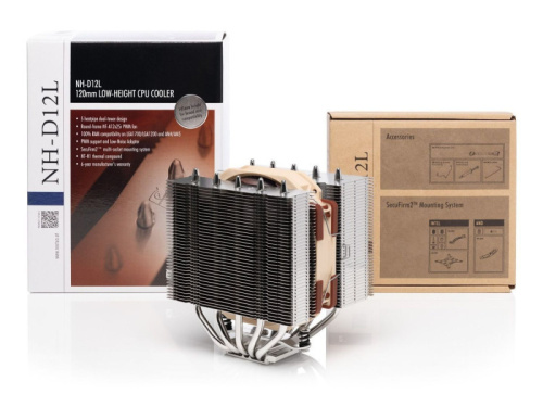 Noctua NH-D12L chromax.black Processzor Hűtő