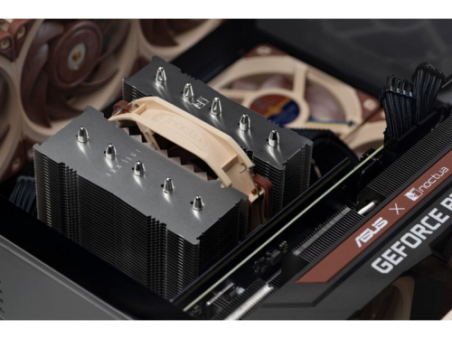 Noctua NH-D12L chromax.black Processzor Hűtő