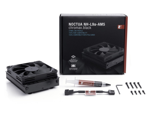 Noctua NH-L9a-AM5 chromax.black Hűtő