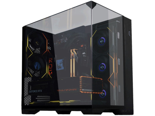 Lian Li O11 Vision Compact Ház - Fekete