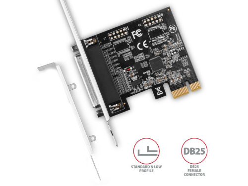 Axagon PCEA-P1N Párhuzamos Port Adapter