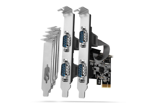 Axagon PCEA-S4N 4x Soros PCIe Vezérlőkártya