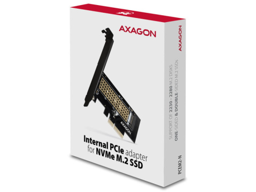 Axagon PCEM2-N M.2 NVMe Adapter