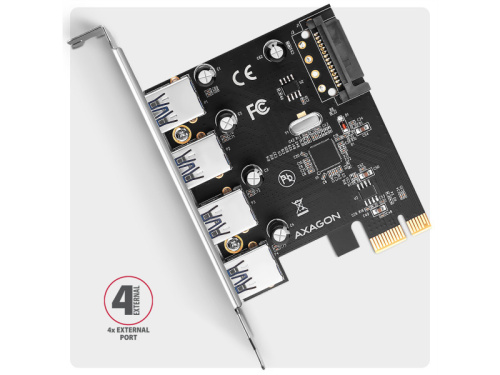 Axagon PCEU-430RS USB Bővítőkártya