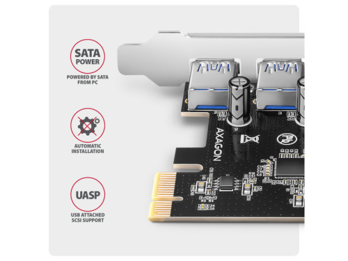 Axagon PCEU-430RS USB Bővítőkártya