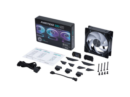 Phanteks D30-120 PWM D-RGB Ventilátor