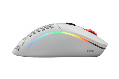 Glorious Model D RGB - Vezeték Nélküli Gaming Egér - Fehér