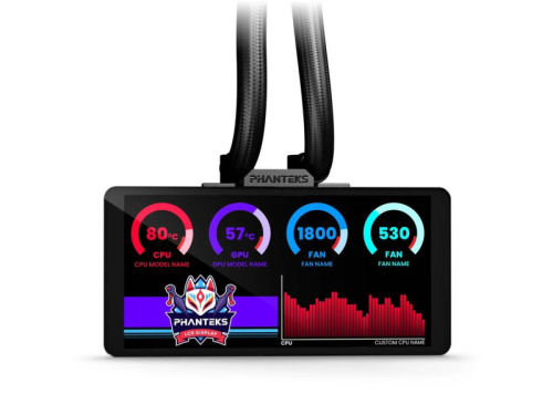 Phanteks Glacier One 360M25 Gen2-LCD AiO Hűtő