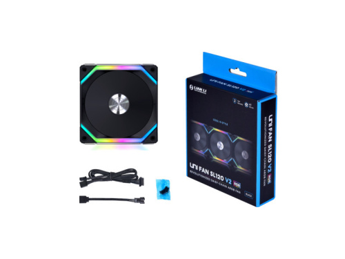 Lian Li UNI FAN SL120 V2 Fekete