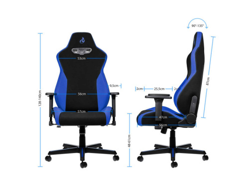 Nitro Concepts S300 Galactic Blue Gamer Szék