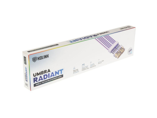 Kolink Umbra Radiant ARGB 2x8-Pin PCIe Hosszabbító