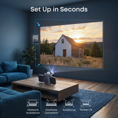 ANKER Soundcore Nebula P1i Smart Hordozható Projector