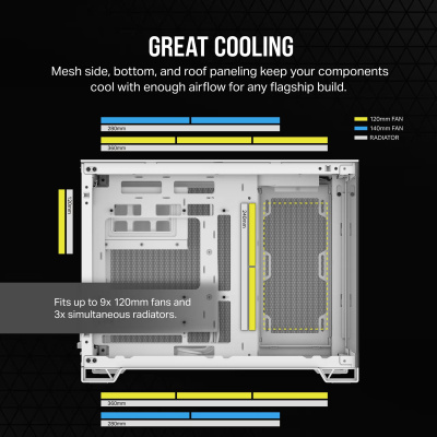 Corsair 2500X Micro-ATX Ház