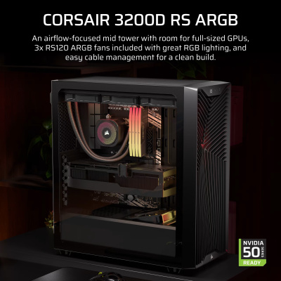 Corsair 3200D RS ARGB Számítógépház