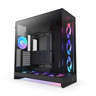 NZXT H9 Flow RGB+ (2025) Számítógépház