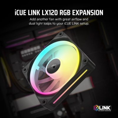 Corsair iCUE LINK LX120 RGB Ventilátor