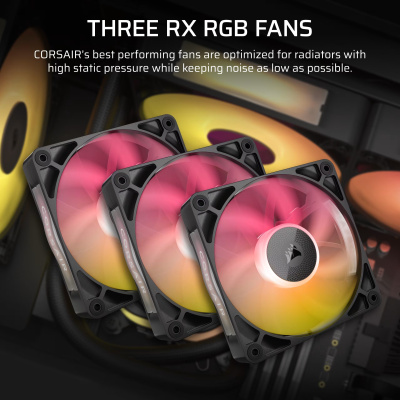 CORSAIR iCUE LINK TITAN 360 RX RGB Folyadékhűtés